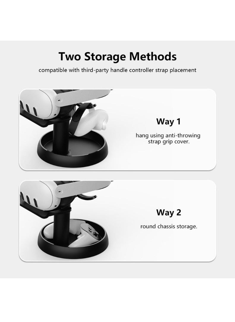 Generic - Display Station for Meta Quest 3 Accessories Stand Holder for Meta Quest 3 Headset - Image 1