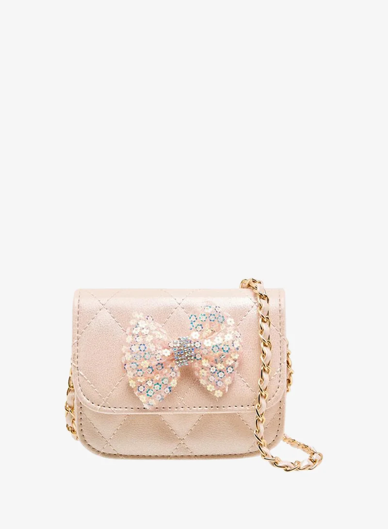 Flora Bella By Shoexpress Flora Bella Crossbody Bag with Chain Strap Ramadan Collection