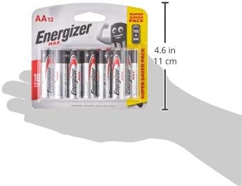Energizer Max Alkaline AA Batteries - 12 Pack - Image 3
