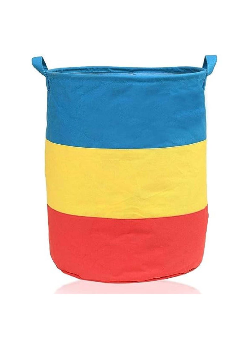 SYSTEMIZE Systemize Laundry Bag Basket for clothes Toys Storage organizer dirty cloth organiser box MultiPack of 2  - Image 5