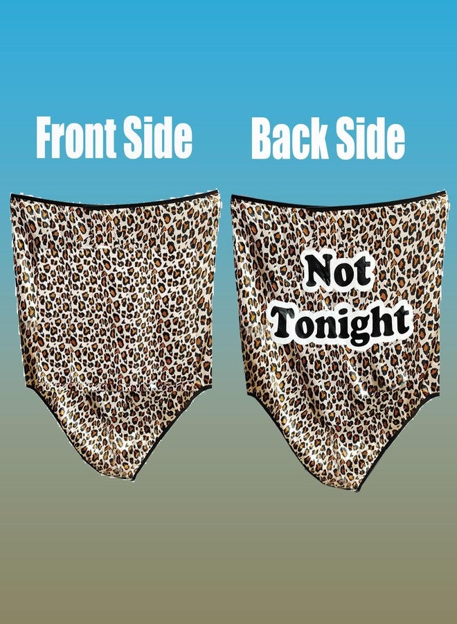 Groumh Funny Underwear for Women, Joke Gag Gift Big Mom Undies, Men Halloween Christmas Bride Wedding Game (Leopard) - Image 4