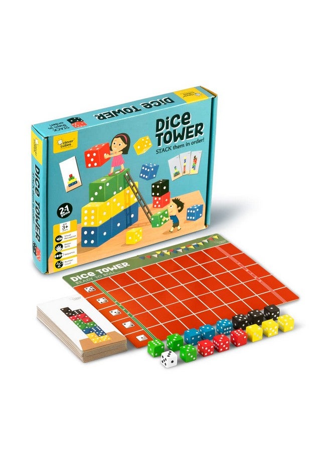 CLEVER CUBES EDUPACK: Mini Skillful Games: Pack of 2 Games: Games for Kids: Birthday Return Gift: Activity Games - Image 2