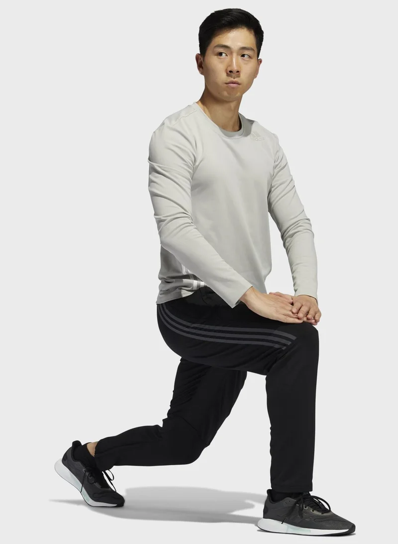 Adidas Aero 3 Stripe Sweatpants
