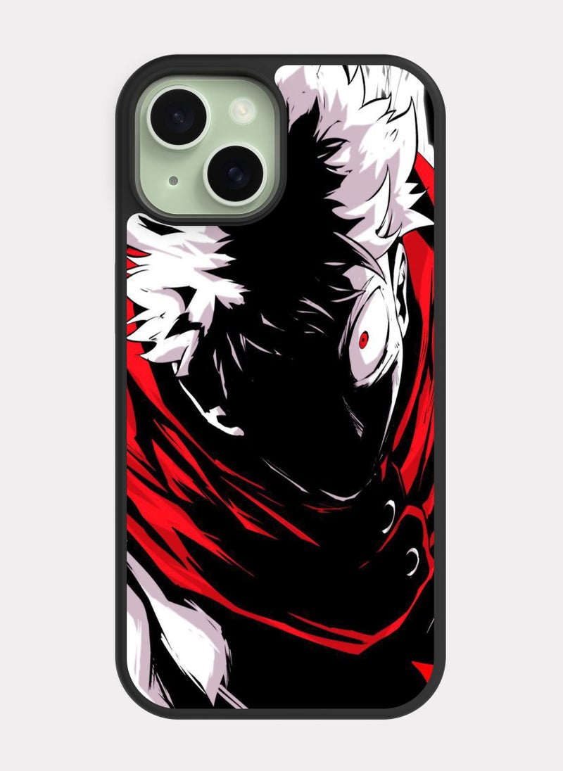 PXLAAT iPhone 15 case cover Jujutsu Kaisen Itadori - Image 1