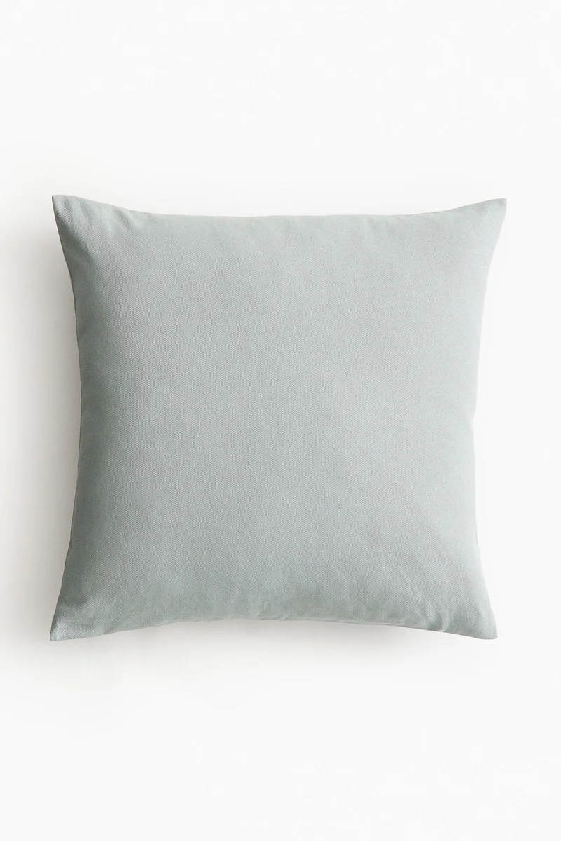 اتش اند ام غطاء وسادة من قطن الكتان