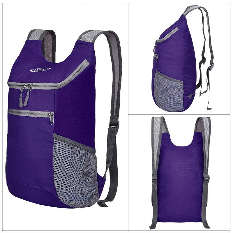 G4Free Lightweight Packable Hiking Backpack for Men Women Small Hiking Daypacks Foldable Shoulder Pack Casual Outdoor Bag 11L - Image 2