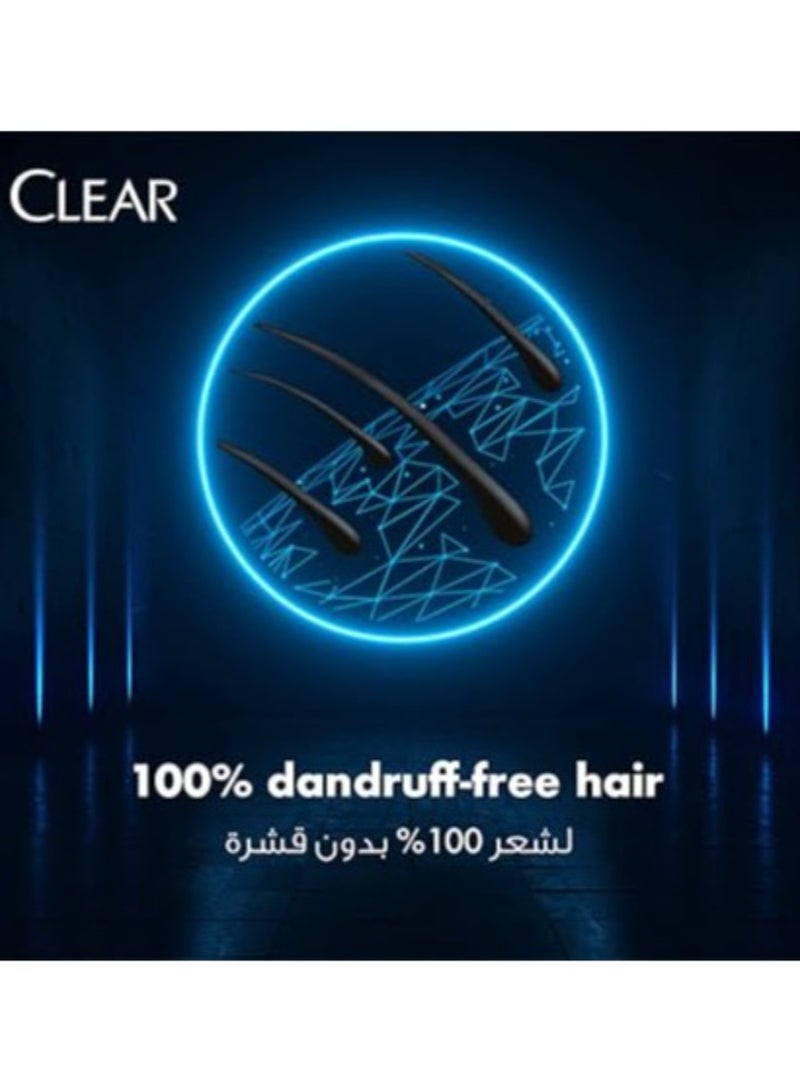 Clear Men Anti-Dandruff Shampoo with Charcoal and Mint - 600 Ml (May vary package) - Image 4