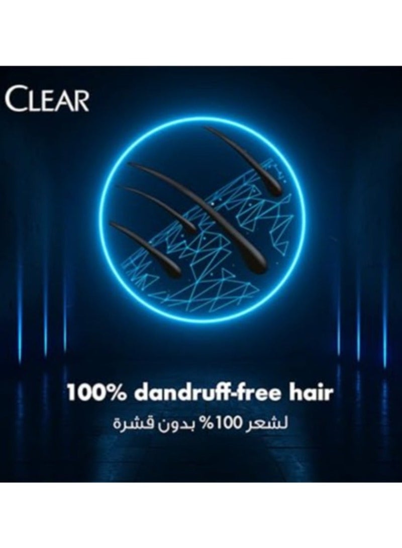 Clear Men Anti-Dandruff Shampoo with Charcoal and Mint  600 Ml (May vary package) - Image 4
