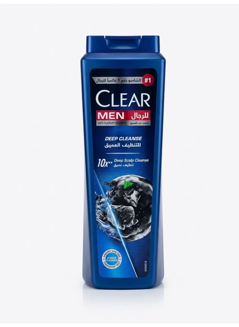 Clear Men Anti-Dandruff Shampoo with Charcoal and Mint  600 Ml (May vary package) - Image 1