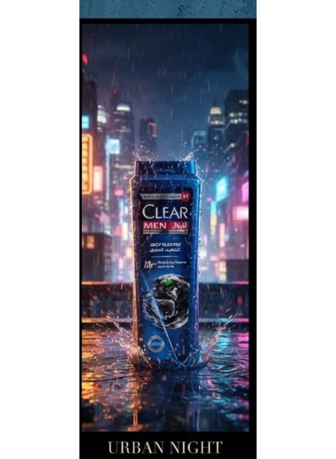 Clear Men Anti-Dandruff Shampoo with Charcoal and Mint  600 Ml (May vary package) - Image 4