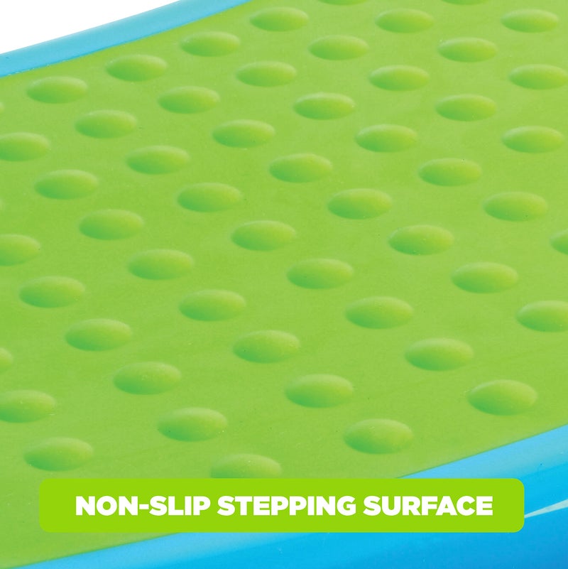 ginsey PinkFong Baby Shark Bathroom Step Stool for Kids Using The Toilet and Sink - Kids Step Stool, Potty Training, Non-Slip, Bathroom, Kitchen, Lightweight - Image 4