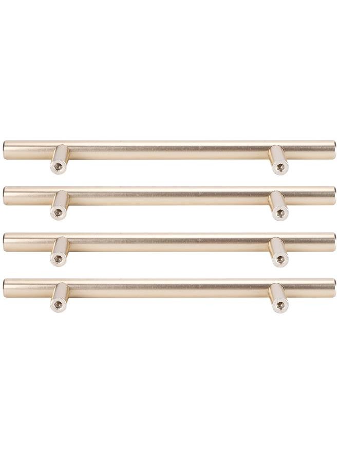 Thoraya 4Set Door Handle Aluminum Alloy Gold Drawer Pull Handles Cabinet Wardrobe Closet HardwareHole Distance 96  - Image 2
