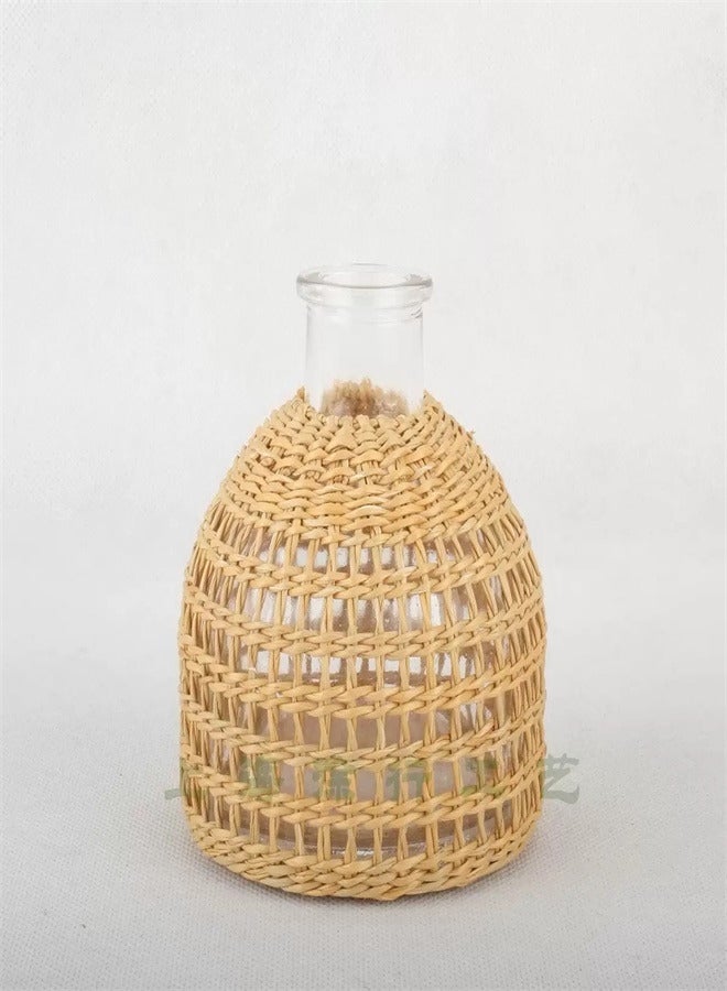 Woven Glass Aromatherapy Bottle Fragrance Glass Diffuser Bottle Essential Oil Diffuser  - Image 1