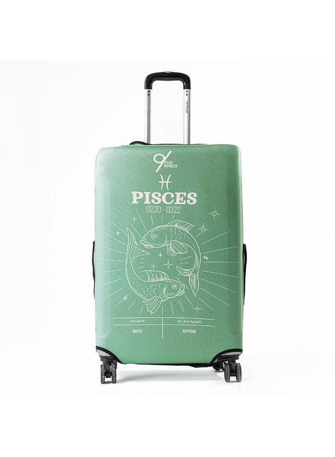 THE NINES LUGGAGE COVER "TWIN FINS" -XL (29-32 inch) - Image 1