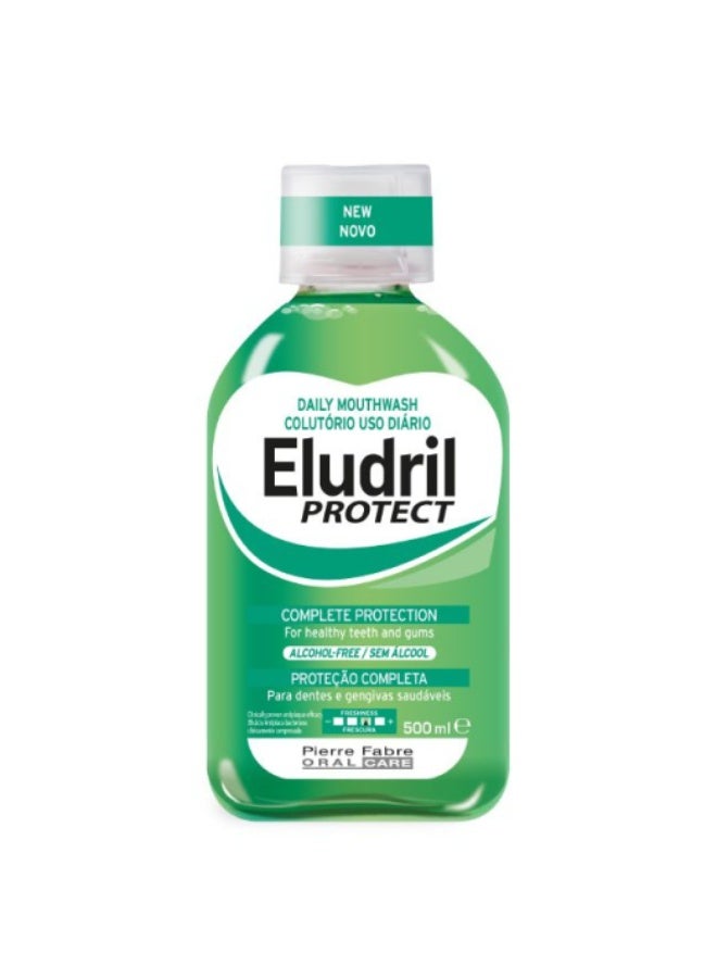 Eludril Protect Daily Mouthwash 500ml - Image 1