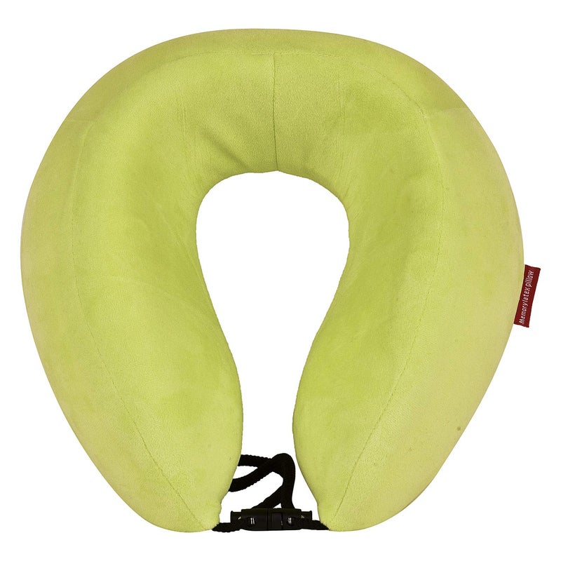 ILU Neck Pillows Travel Pillow Head Rest Pillows for Flight Cars Home Office Mint Green - Image 1