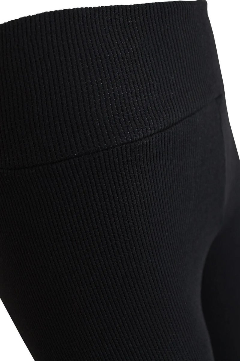 Pijamarket Winter Ribbed High Waist Economic Thermal Women's Tights  - Image 3