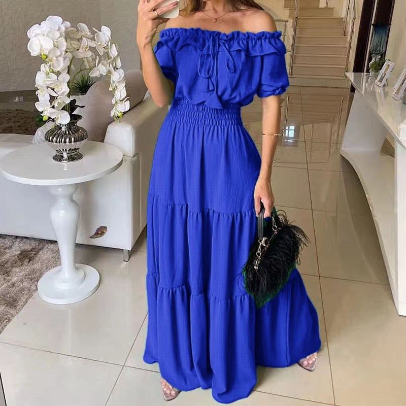 Vintage-Inspired Jersey Women's Dress - Pocket Details Bodycon Fit Party Wear