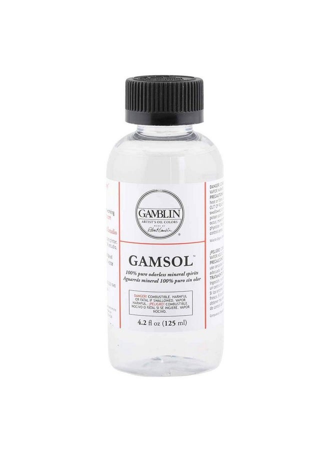 GAMBLIN - Gamblin Gamsol Odorless Mineral Spirits Bottle, 4.2oz - Image 1
