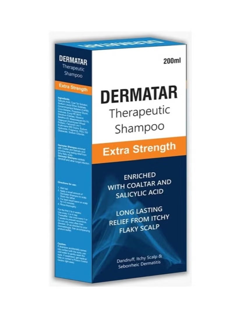 DERMATAR EXTRA STRENGTH  SHAMPOO 200ML