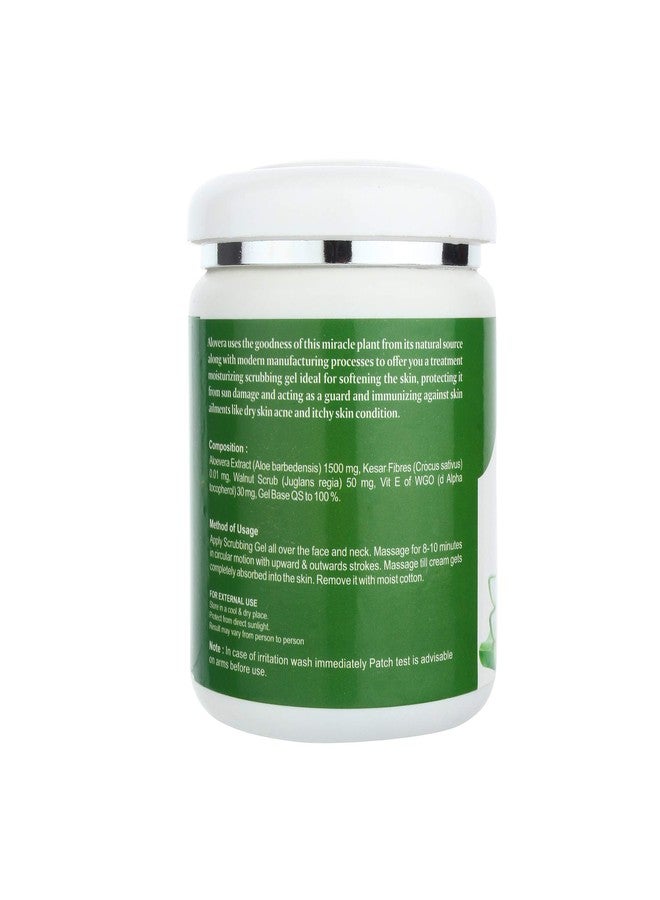 ESTAVITO Aloevera Scrub gel 500gm for Instant Tan Removal and complete Hydration - Image 3