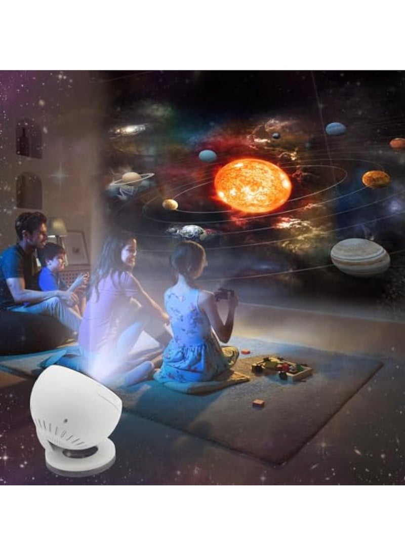 Hihonor Projector 13-in-1 Planetarium Star Projector for Bedroom HD Images 360 ° Rotatable Sky Light Projector Timing Design Galaxy Star Projectort for Educational  - Image 4