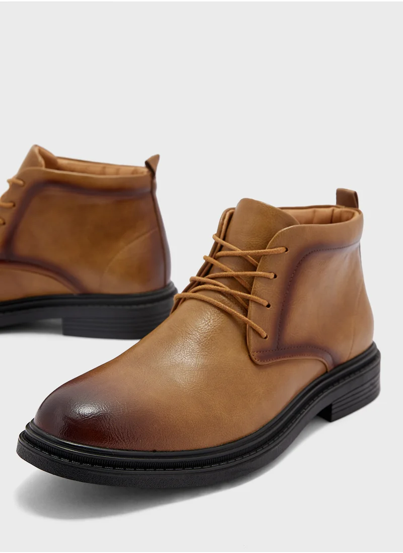 روبرت وود Ankle Lace Up Formal Boots