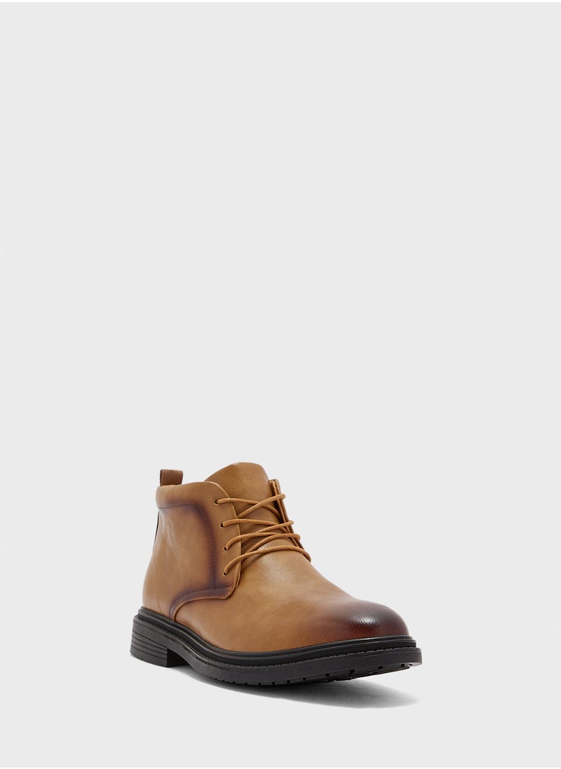 Robert Wood Ankle Lace Up Formal Boots  - Image 2
