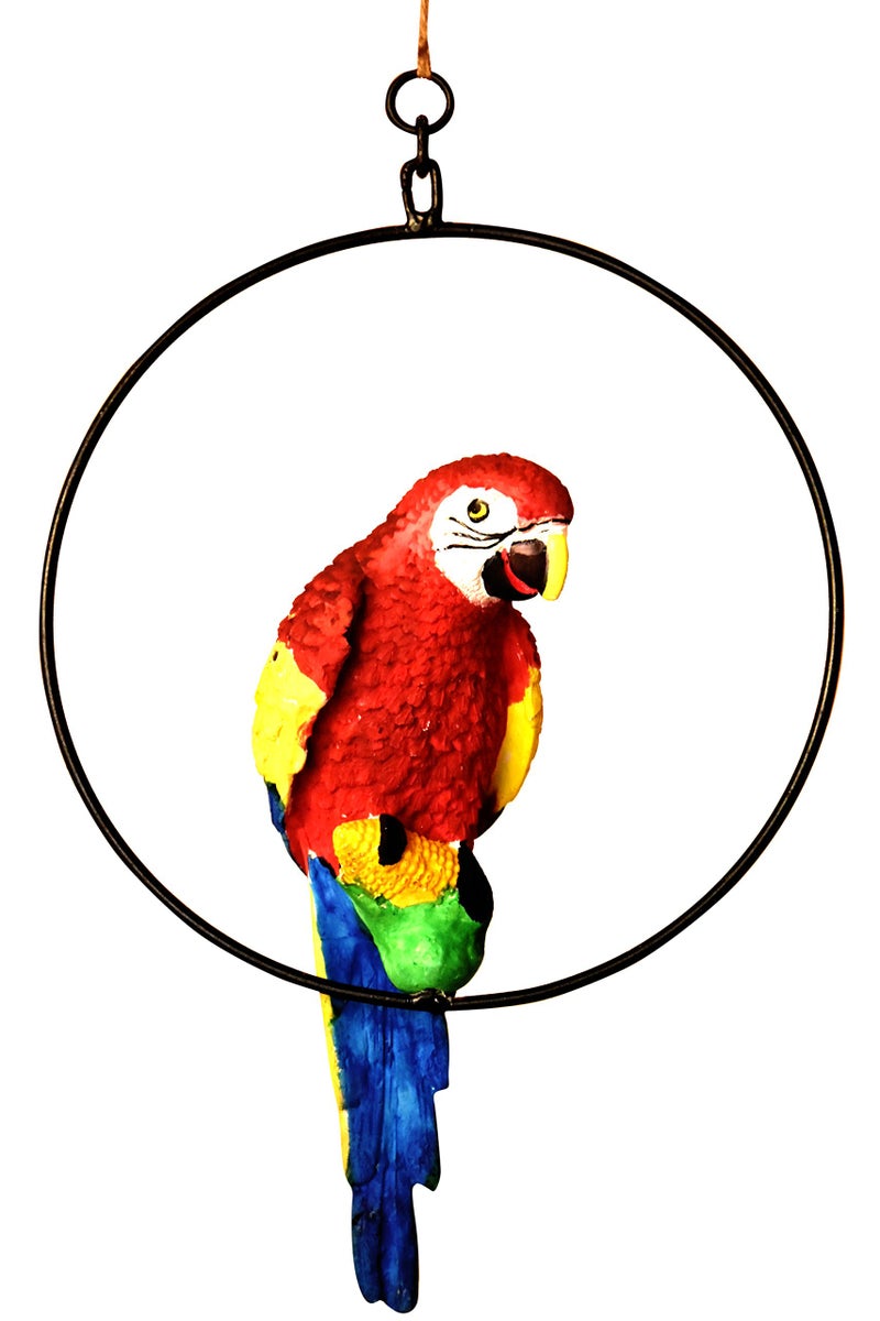 MARINER'S CREATION Hanging Parrot for Home DÉCOR Outdoor Hanging Garden DÉCOR & Gifting Item - Image 2