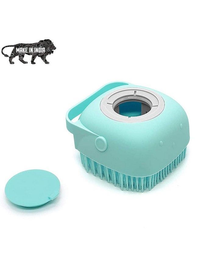 Perfect Pricee - Bath Body Brush Silicone Body Scrubber Soft Bath Body Brush With Shampoo Dispenser Skin Massage Shower Brush For Men Women Kids Unisex (Multicolor) (2 Pcs) - Image 1