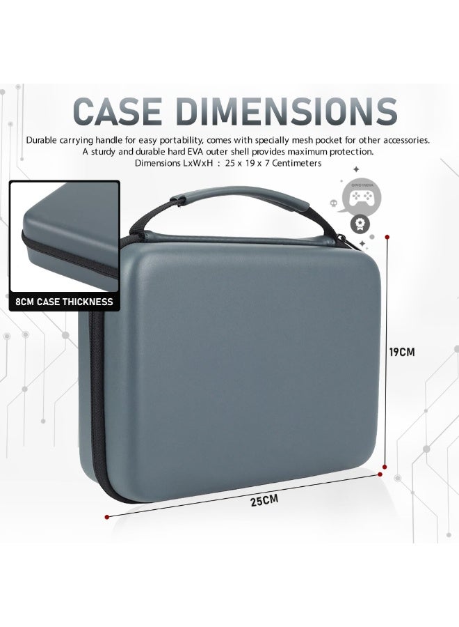 Chabeia Dual Controller Remote Hard Carry Cover Compatible for PS5/PS4/XBOX Water-Resistant Travel Carry Case - Image 3