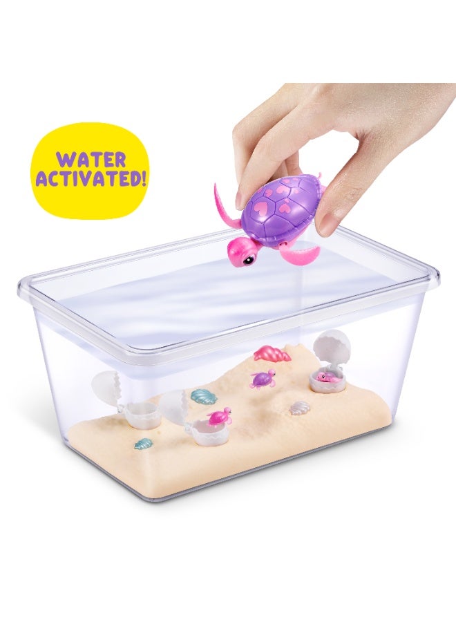 Pets Alive Zuru Pets Alive Mama Turtle and Baby Turtle Beach Surprise - Image 4