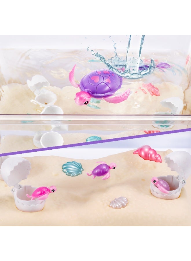 Pets Alive Zuru Pets Alive Mama Turtle and Baby Turtle Beach Surprise - Image 5