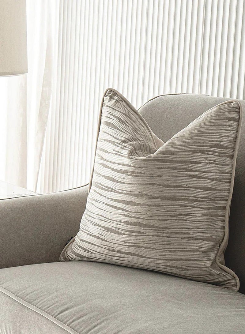 KNOT HOME Cushion Erin River (with filler) Pillow Knot Home Cover Set for Modern Sofa Contemporary Living Room Bedroom and Office Soft Washable  - Image 2