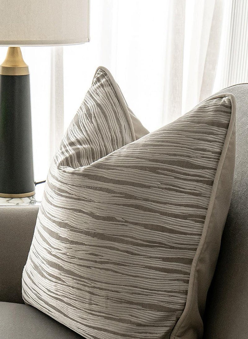 KNOT HOME Cushion Erin River (with filler) Pillow Knot Home Cover Set for Modern Sofa Contemporary Living Room Bedroom and Office Soft Washable  - Image 4