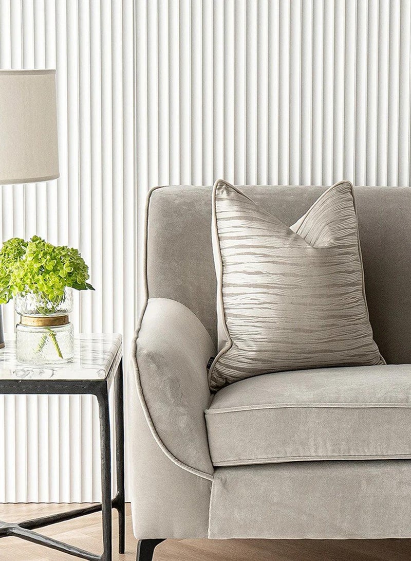 KNOT HOME Cushion Erin River (with filler) Pillow Knot Home Cover Set for Modern Sofa Contemporary Living Room Bedroom and Office Soft Washable  - Image 3