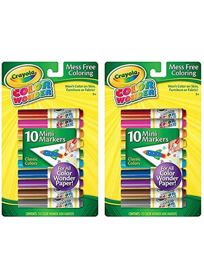 Crayola Color Wonder Markers 10 Count (2 Pack) - Image 2