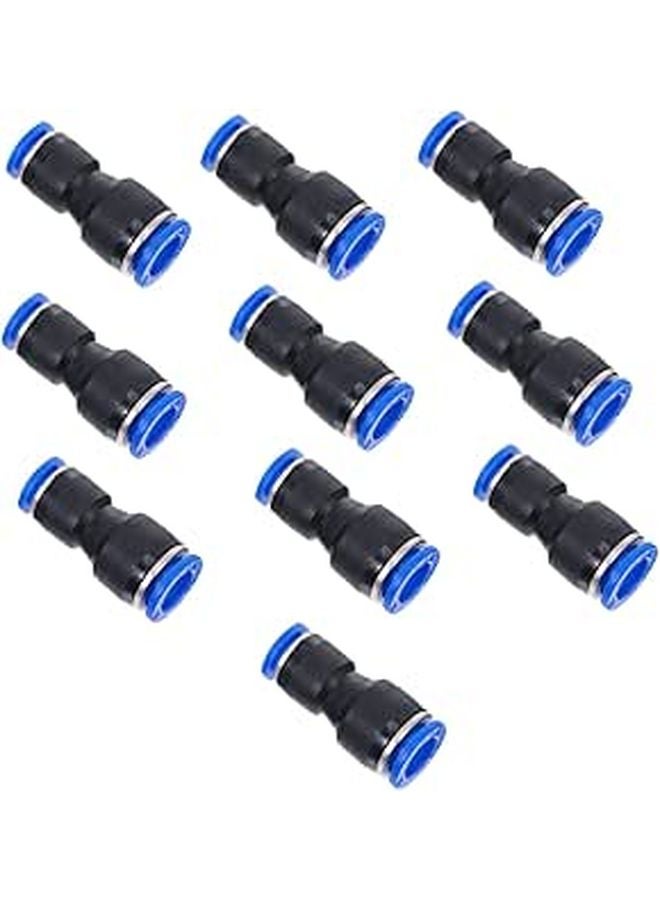 10Pcs Quick Connect Plastic Air Hose Fittings 1 4 Inch for Pneumatic Tools - Image 1