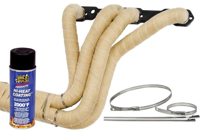 THERMO TEC Thermo-Tec 19102 2" Regular Exhaust Wrap Kit - Image 5