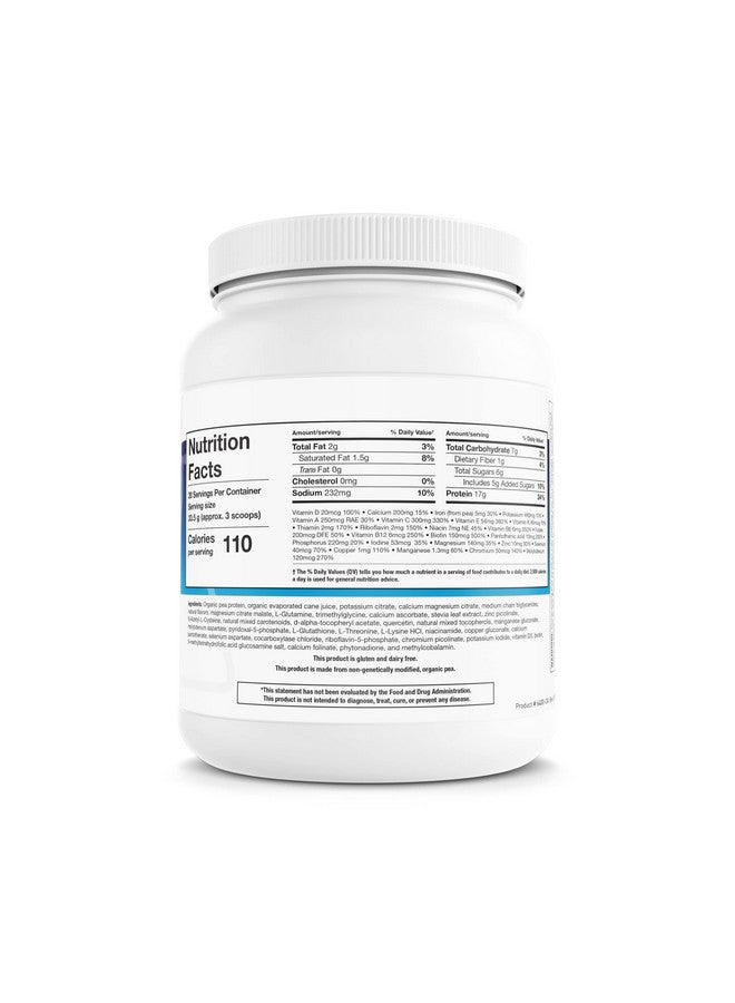 Biotics Research NutriClear® - Powder. Nutritional Support for Detoxification and Metabolic Clearing. Healthy Body Composition. Glutathione. 17g Organic Pea, Medium Chain Triglycerides 24 Oz (670 g) - Image 2