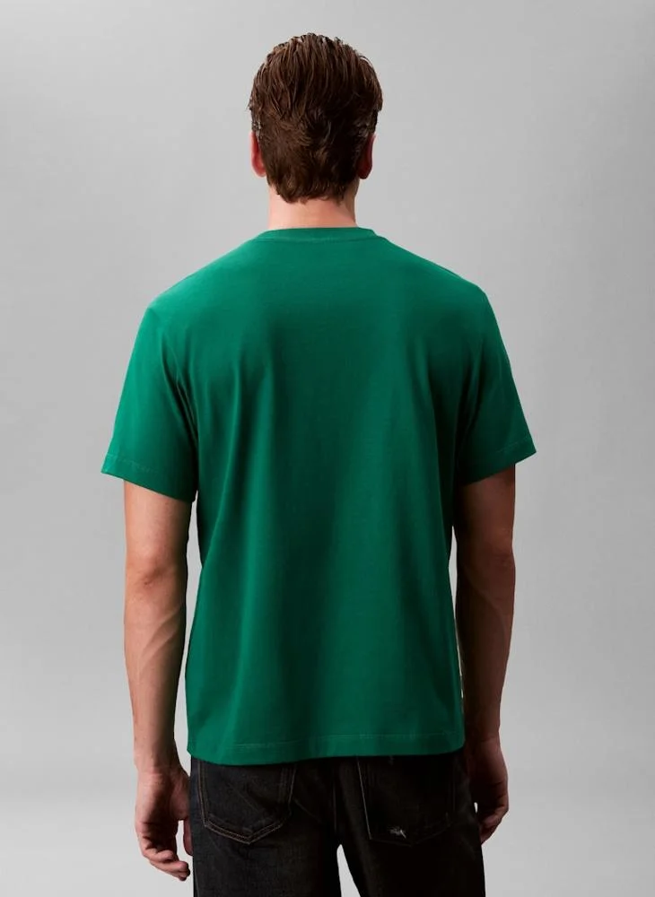 CALVIN KLEIN Graphic Crew Neck T-Shirt
