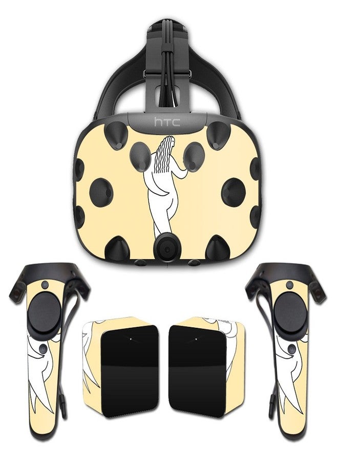MIGHTY SKINS MightySkins Skin Compatible with HTC Vive Full Coverage - Chubby Selfie | Protective, Durable, and Unique Vinyl Decal wrap Cover | Easy to Apply, Remove, and Change Styles | Made in The USA - Image 1