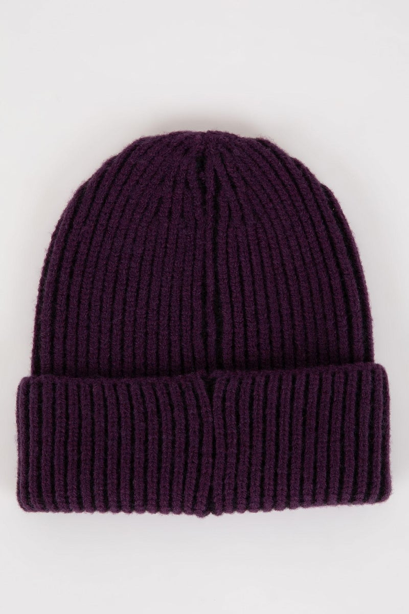 DeFacto Purple Boy Boy Woven Labeled Beanie Casual - Image 5