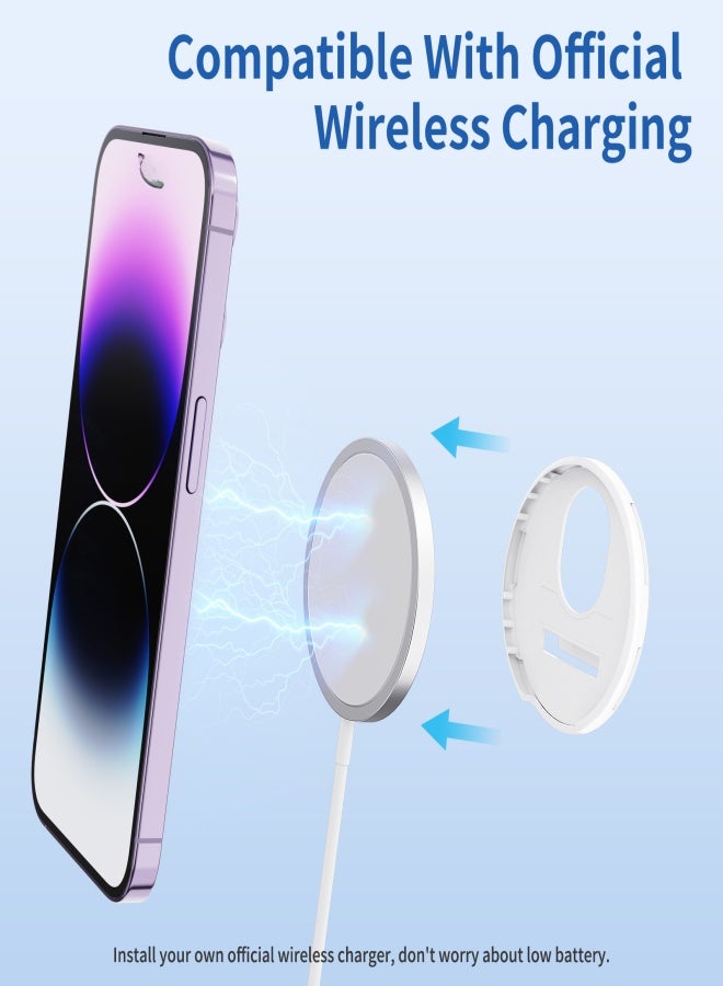 في ار اي جي حامل هاتف مغناطيسي محمول VRIG MG-12، حامل ثلاثي القوائم للهاتف مع سن لولبي 1/4 بوصة، بديل لهواتف iPhone 12/13/14، حامل كاميرا للهواتف الذكية وأجهزة Macbook - Image 4