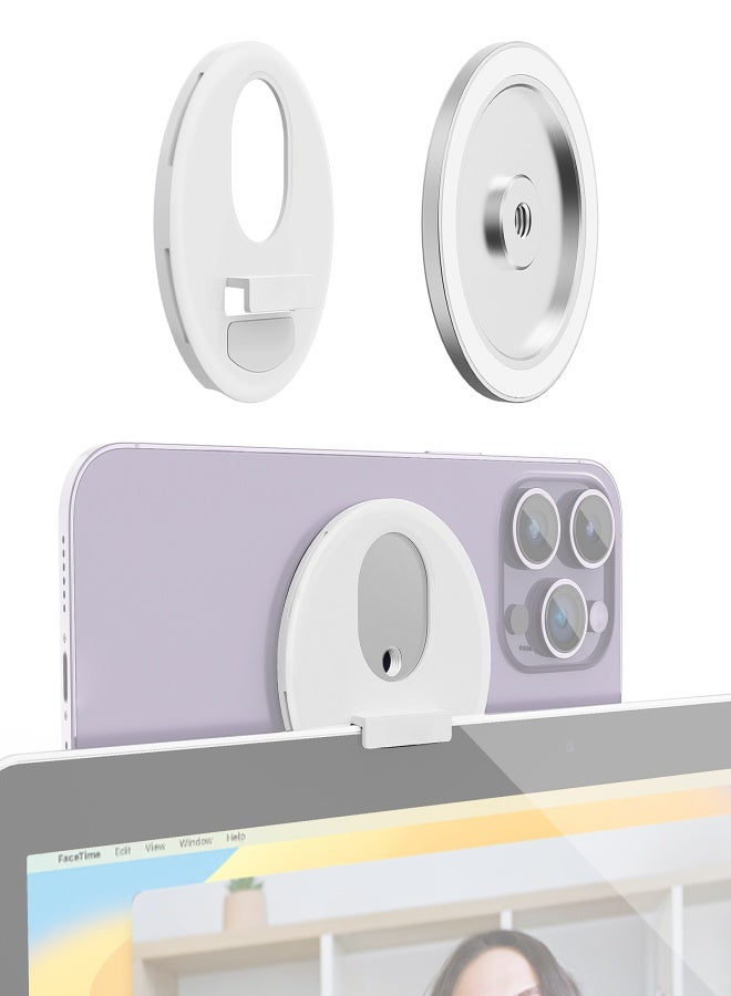 في ار اي جي حامل هاتف مغناطيسي محمول VRIG MG-12، حامل ثلاثي القوائم للهاتف مع سن لولبي 1/4 بوصة، بديل لهواتف iPhone 12/13/14، حامل كاميرا للهواتف الذكية وأجهزة Macbook - Image 1