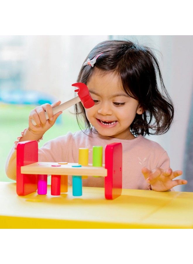 Fowecelt Wooden Hammer Toys Simulation Hammers Maintenance Tools Educational Toys For Kids Birthday Party Games Supplies - Image 5
