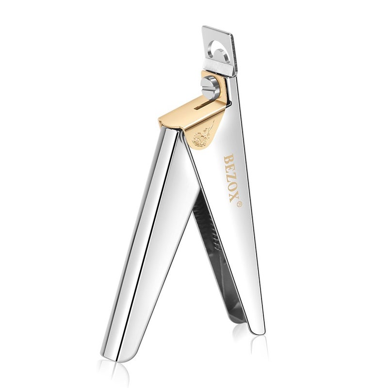 BEZOX Tip Cutters - Sharp Acrylic Nail Clippers, Nail Cutters for False Nails, Fake Nail Trimmer - Stylish Manicure Nail Art Tool - Image 1