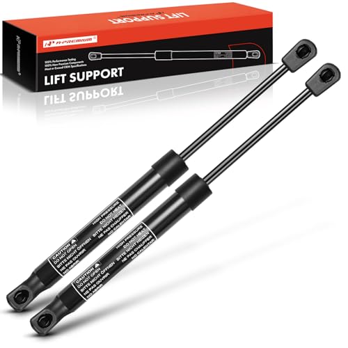 A-Premium Front Hood Lift Supports Shock Struts Compatible with Select Audi Models - A8 Quattro 2003-2010 S8 2007-2009 Sedan - Replace# 4E0823359D 8196347(2PC Set) - Image 1