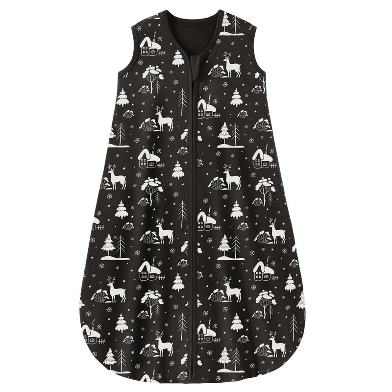 Yoofoss Baby Sleep Sack 06 Months TOG 25 Winter Baby Wearable Blanket 100 Organic Cotton Infant Sleeping Sack 2Way Zipper Warm Quilted Sleep Sack