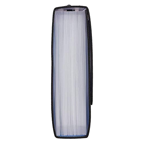 MEZON Portable Expanding Accordion File Folder Plastic A4 File Organizer Bag Folder Organizer with Labels for Office Desk Students Business (Random Color) (26 Pocket) - Image 3